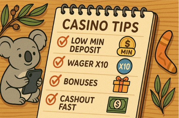 Tips and Tricks for Low Wager Casinos: A Straight-Talking Guide for Aussie Players